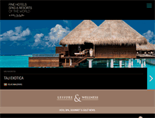 Tablet Screenshot of finehotelspas.com